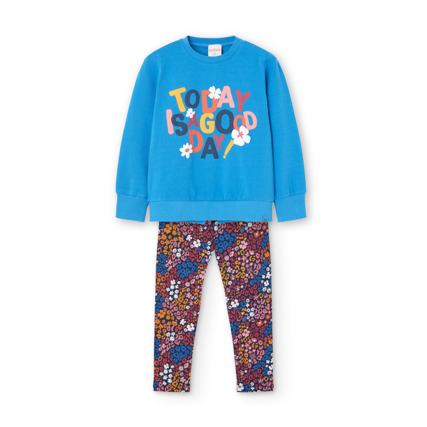 Conjunto blusa con leggings para niña jr