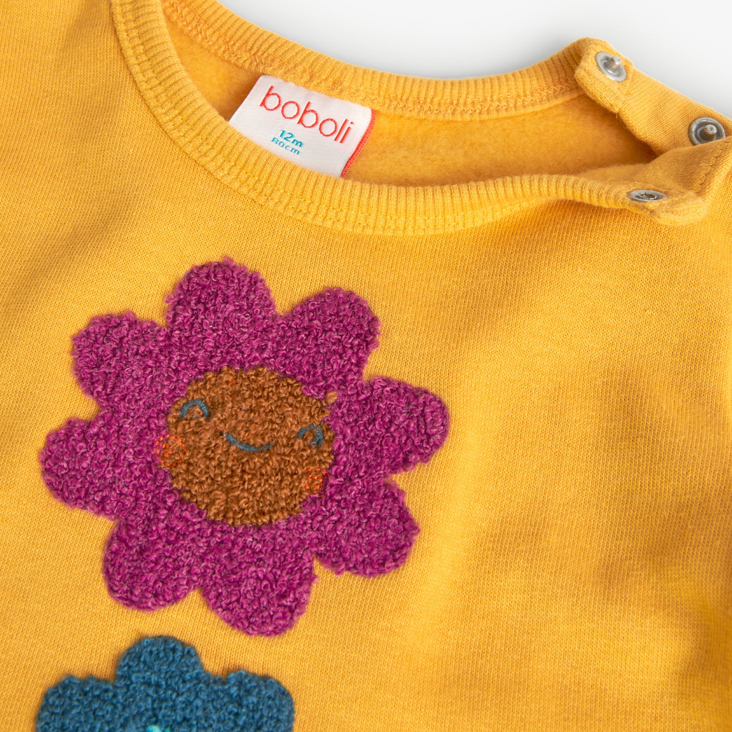 Vestido de felpa amarillo mostaza con mallas para mini niña