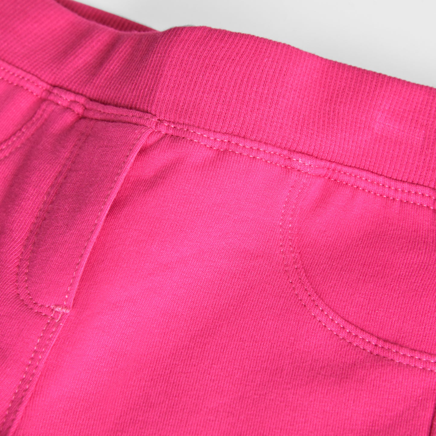 Pantalón felpa rosa mini niña