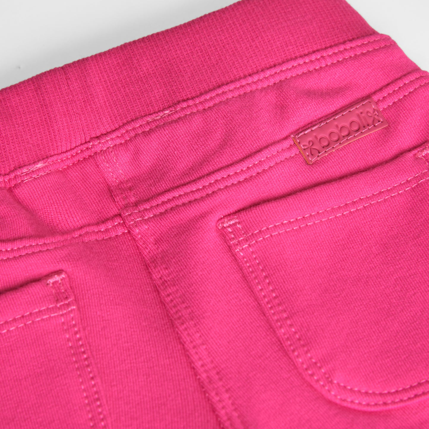 Pantalón felpa rosa mini niña