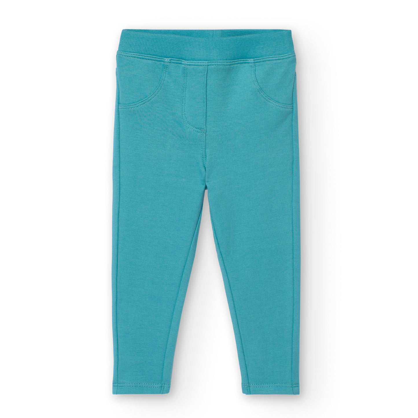 Pantalón aqua de felpa para mini niña