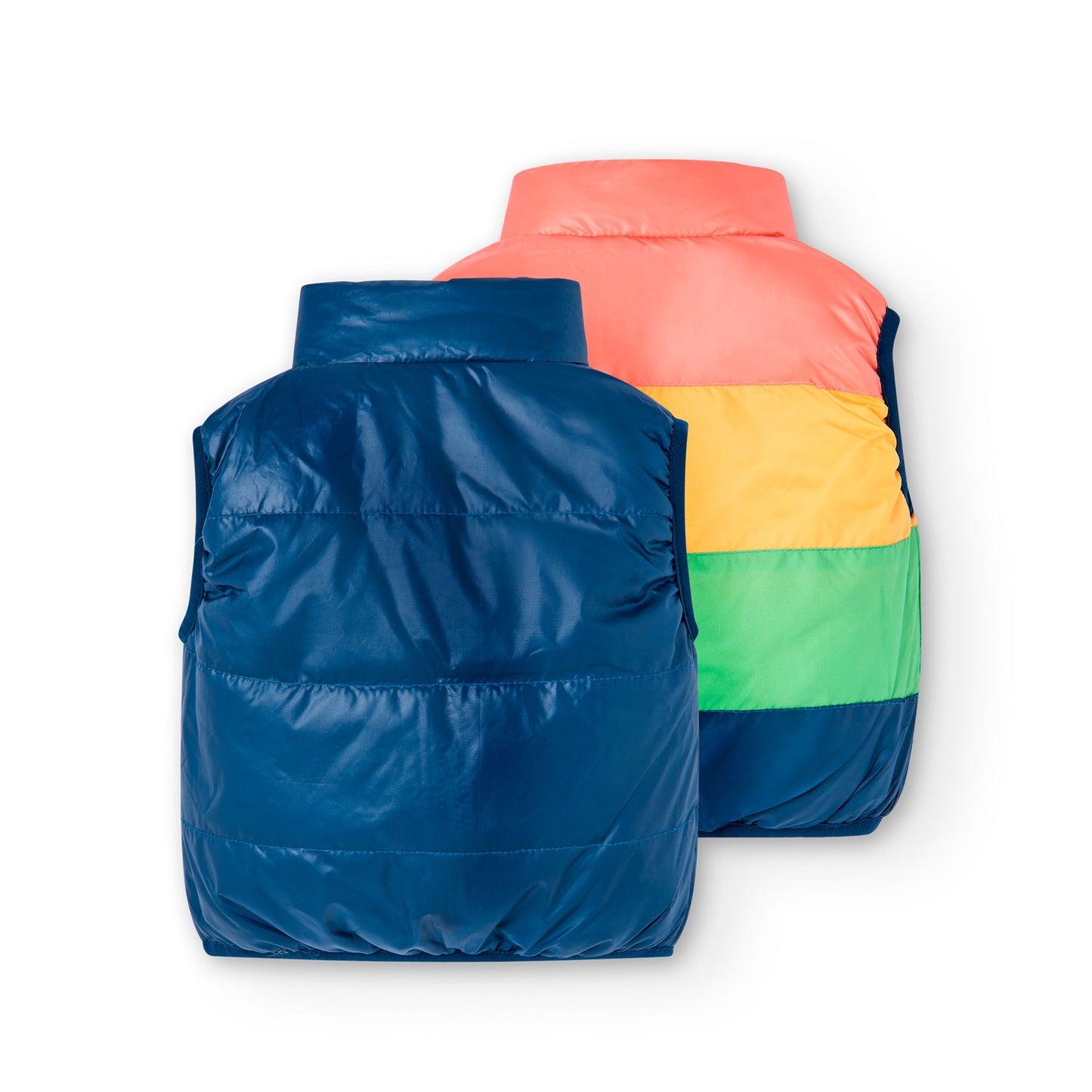 Chaleco impermeable reversible mini niño