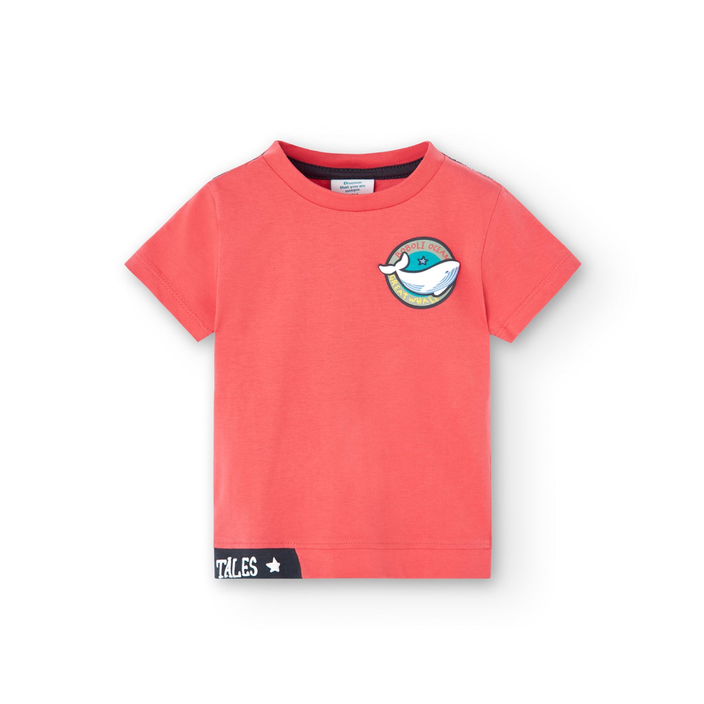 Playera punto sandía mini niño