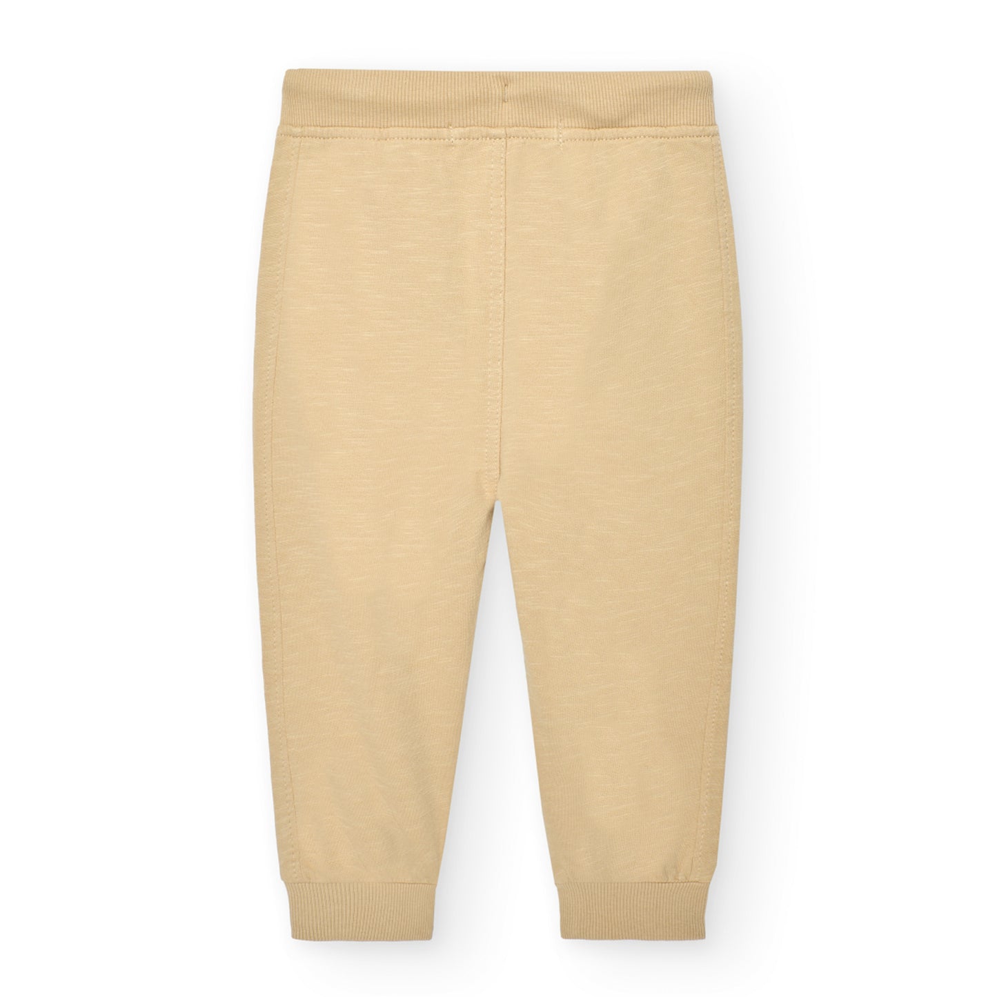 Pantalón felpa flamé arena mini niño