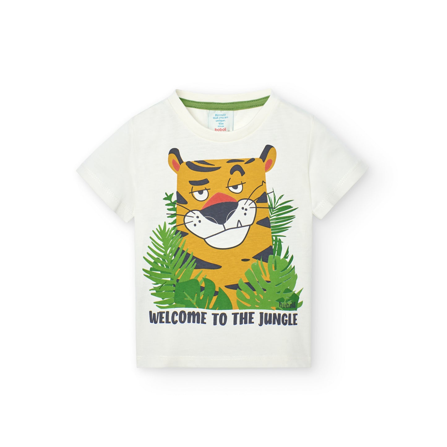 Conjunto playera con short tigre mini niño