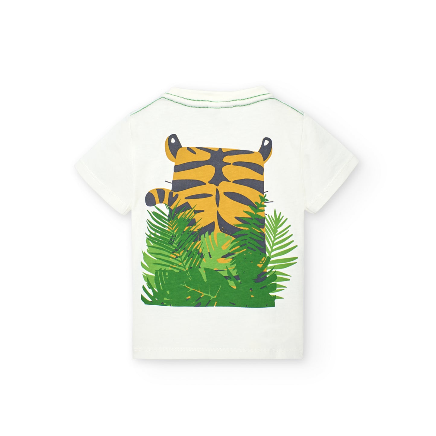 Conjunto playera con short tigre mini niño