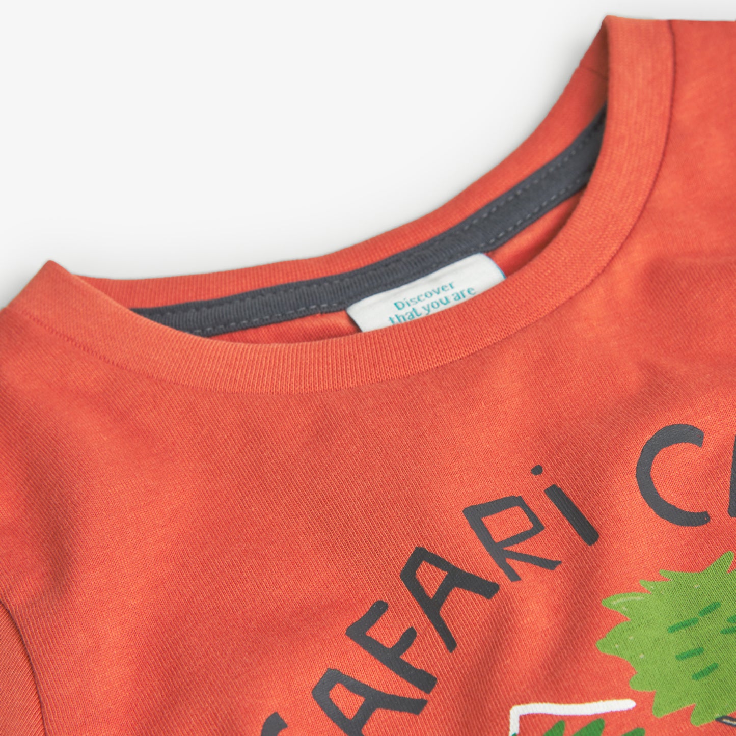 Playera punto camp mini niño