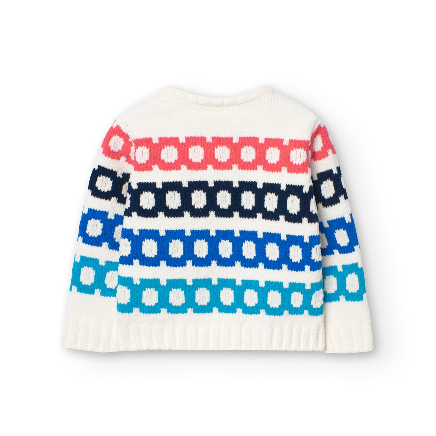 Suéter tricot blanco para mini niño