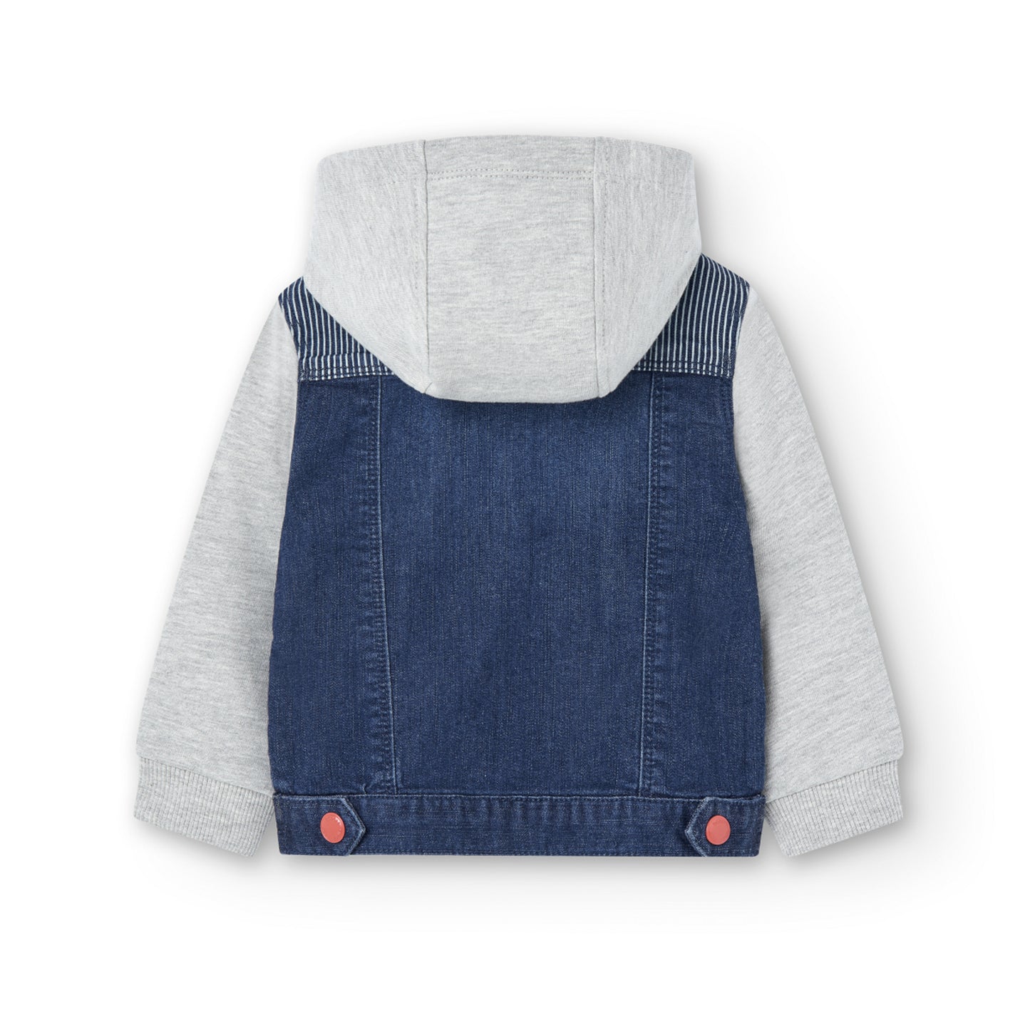 Chamarra denim combinada mini niño