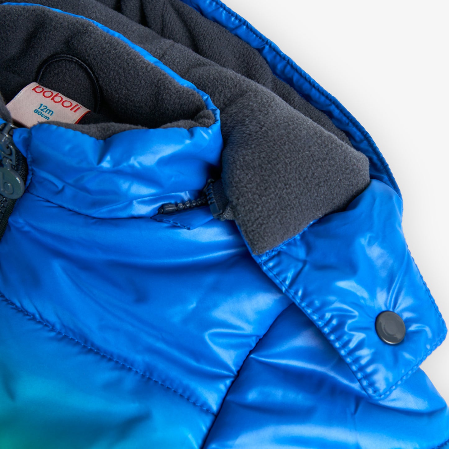 Chamarra impermeable multicolor para mini niño