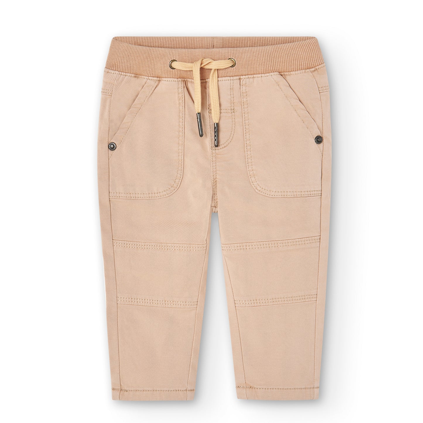 Pantalón gabardina arena mini niño