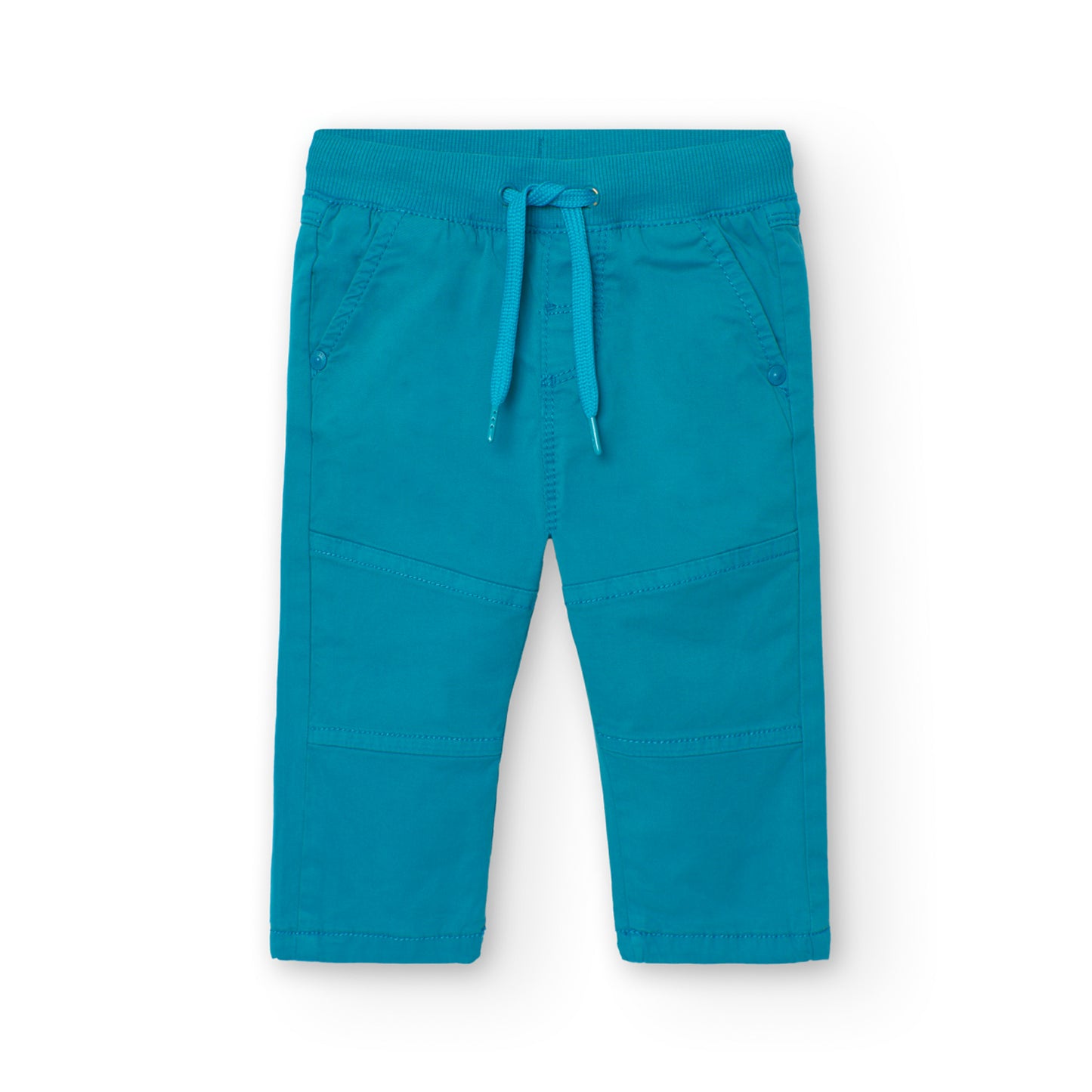 Pantalón jogger azul turquesa mini niño