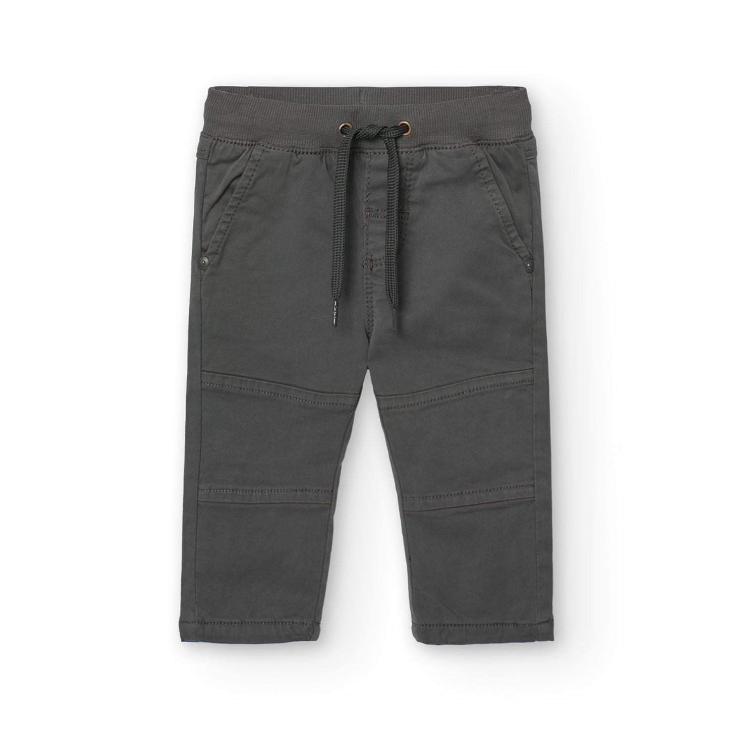 Pantalón jogger gris antracita mini niño