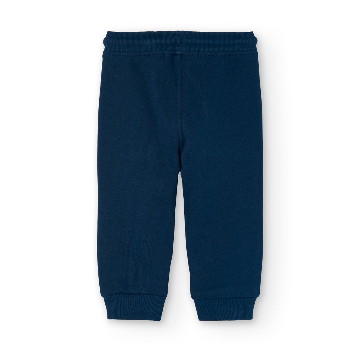 Pants azul marino felpa mini niño