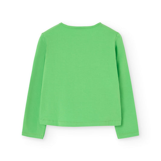 Blusa verde neon para niña jr