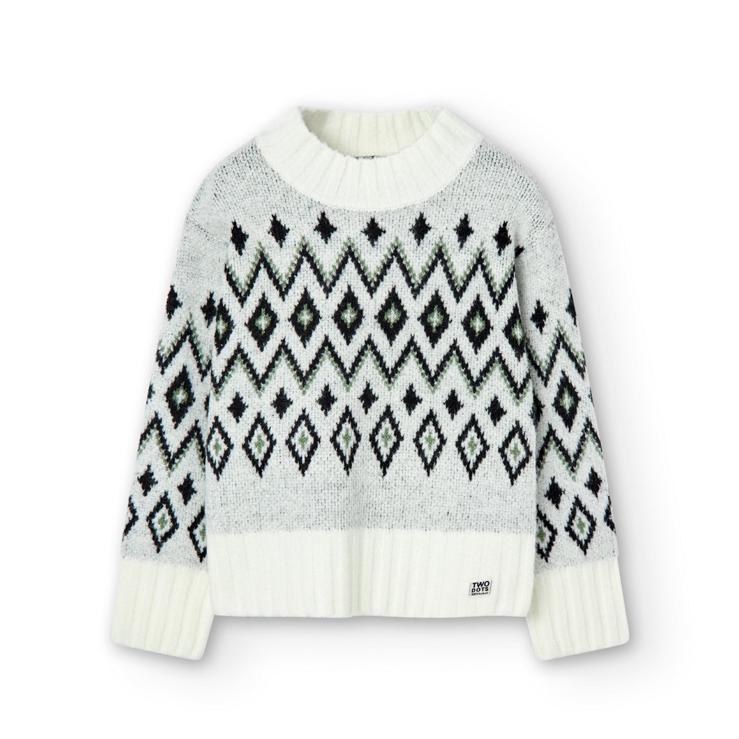 Suéter tricot blanco off niña jr