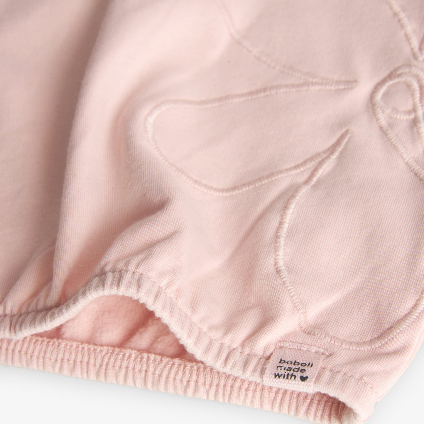 Sudadera rosa pétalo para niña jr