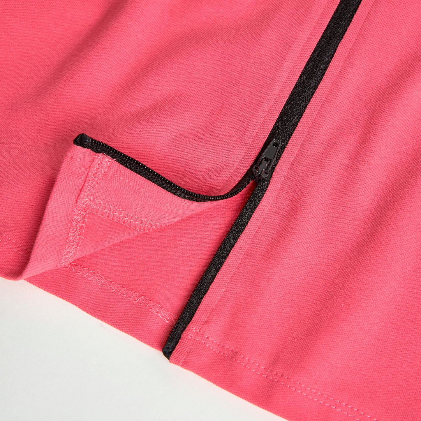 Blusa rosa stretch con lentejuelas niña jr