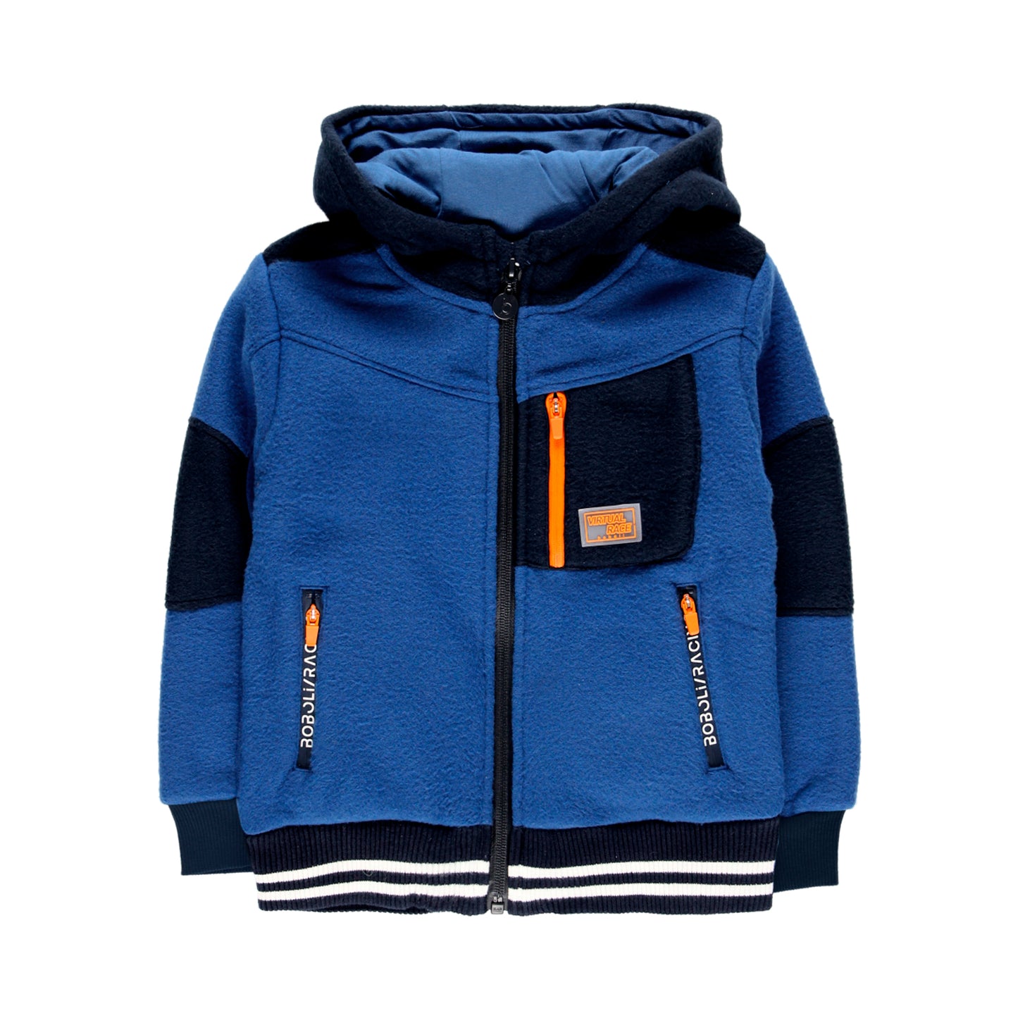 Sudadera polar azul ultramar niño jr