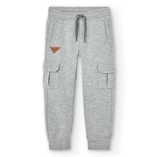 Pants felpa gris niño jr