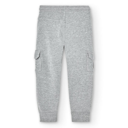 Pants felpa gris niño jr