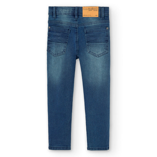 Pantalón denim stretch mini niño y niño jr