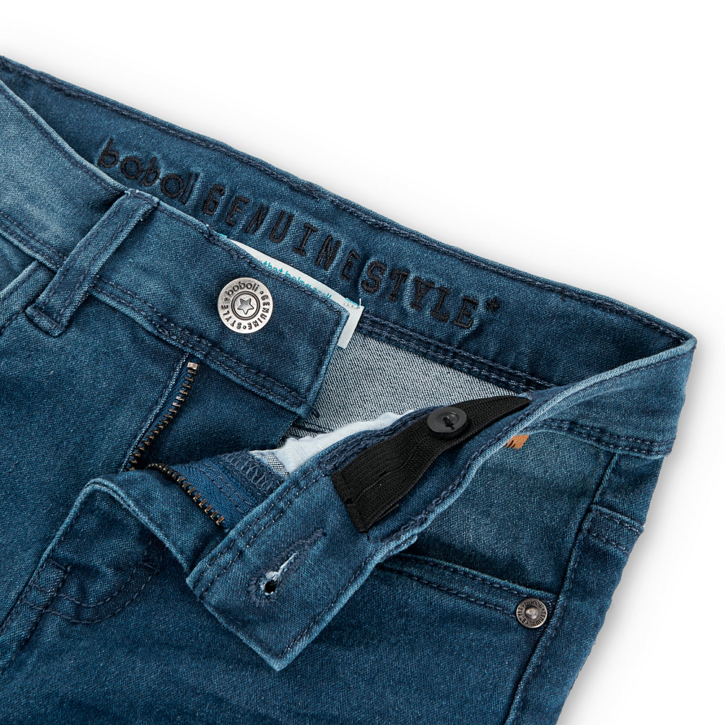 Pantalón denim stretch mini niño y niño jr