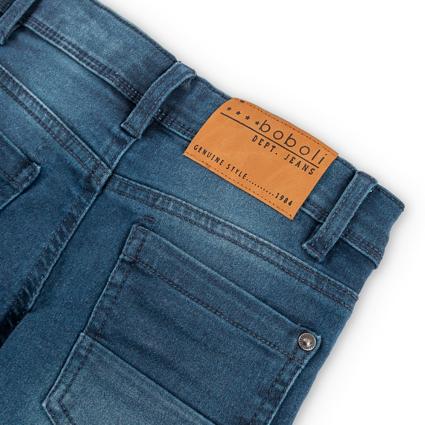 Pantalón denim stretch mini niño y niño jr