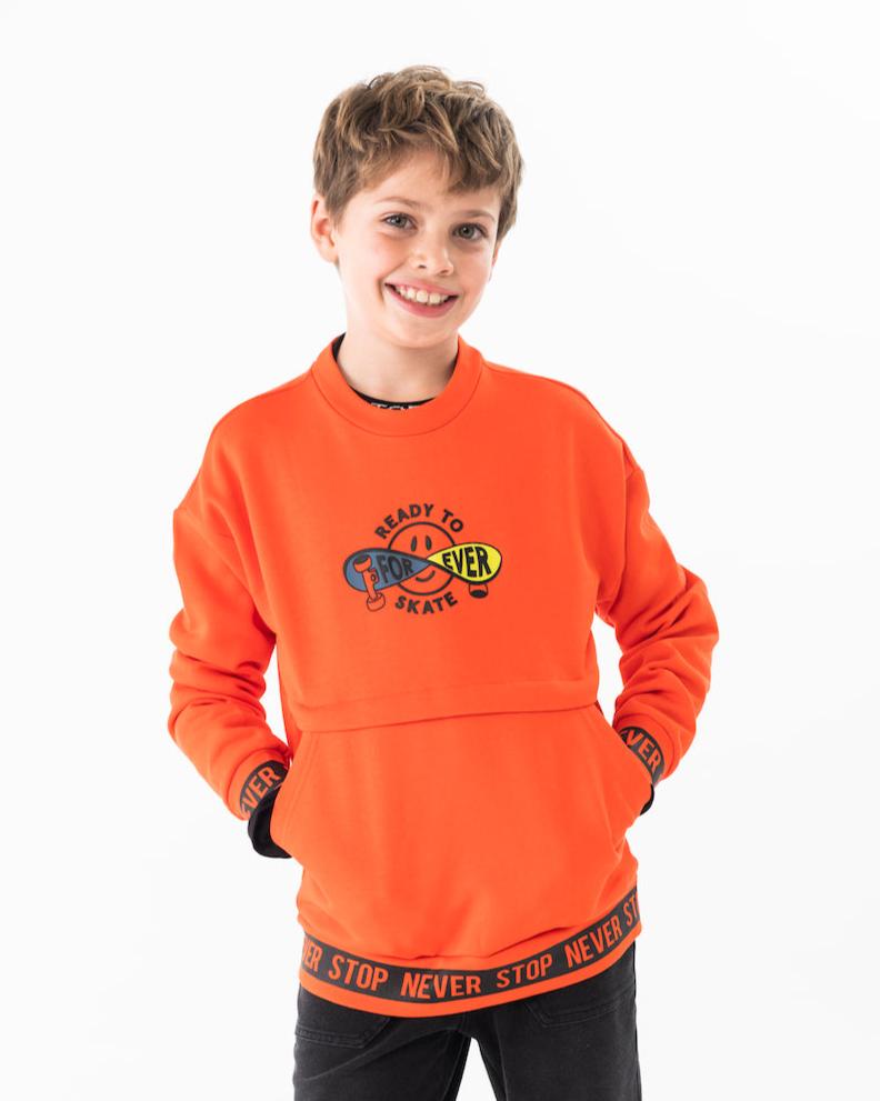 Sudadera paprika para niño jr