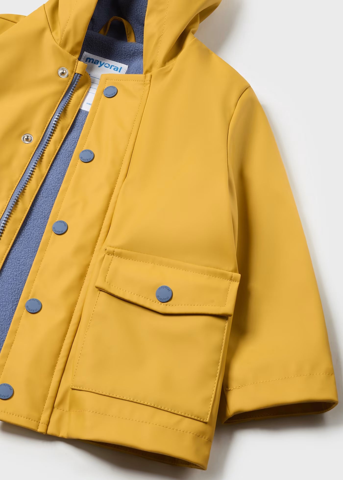 Impermeable amarillo para bebé niño