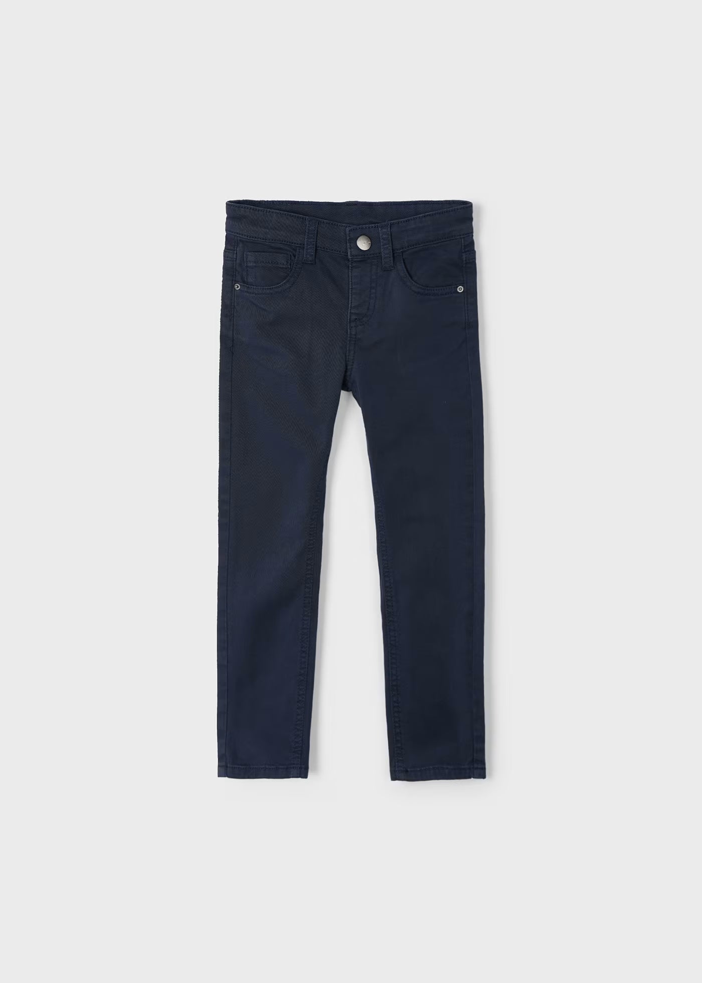 Pantalón azul marino básico para mini niño