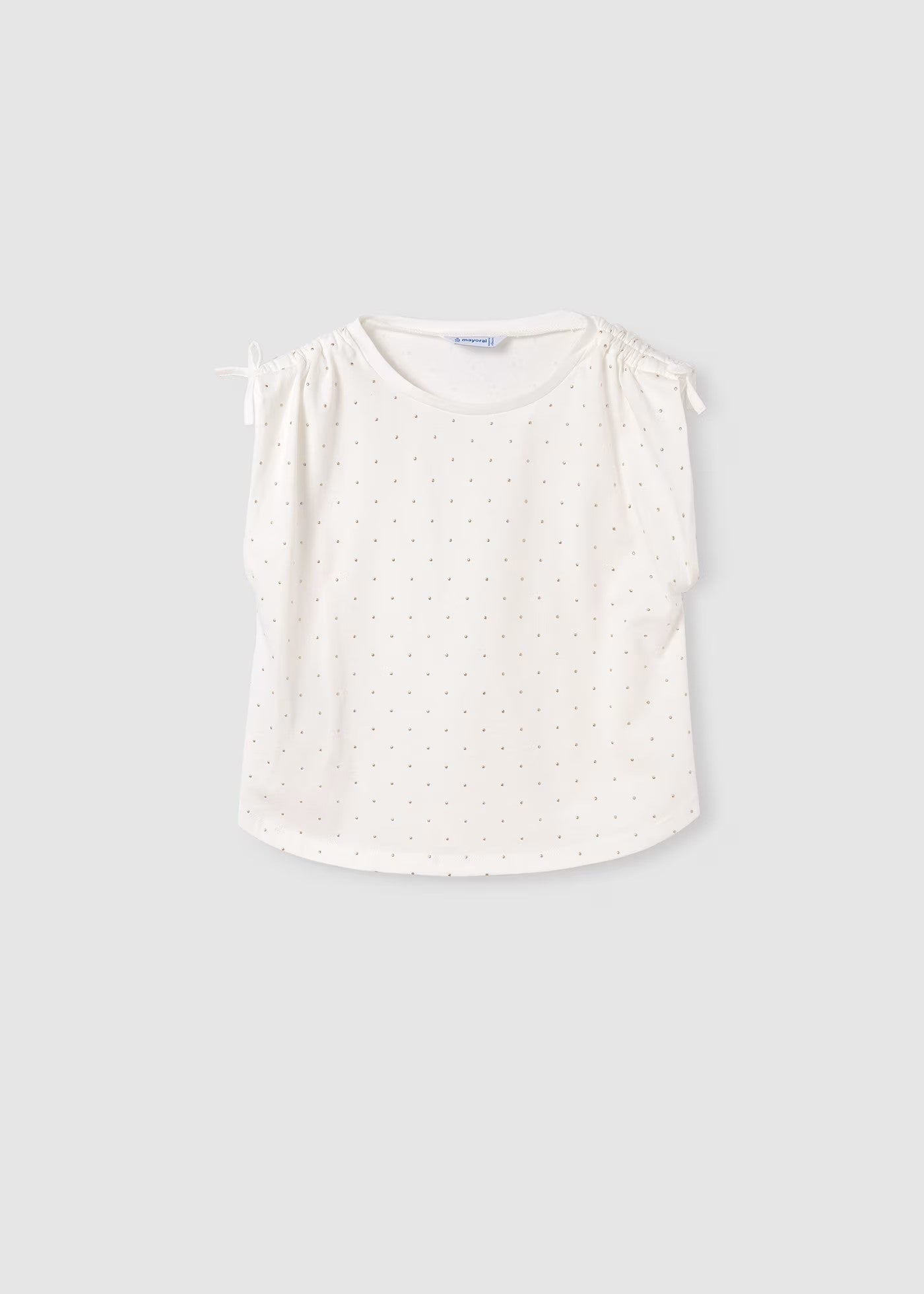 Blusa tirantes topos niña jr