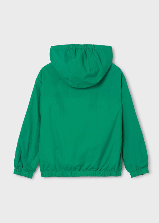 Impermeable reversible verde/negro niño jr