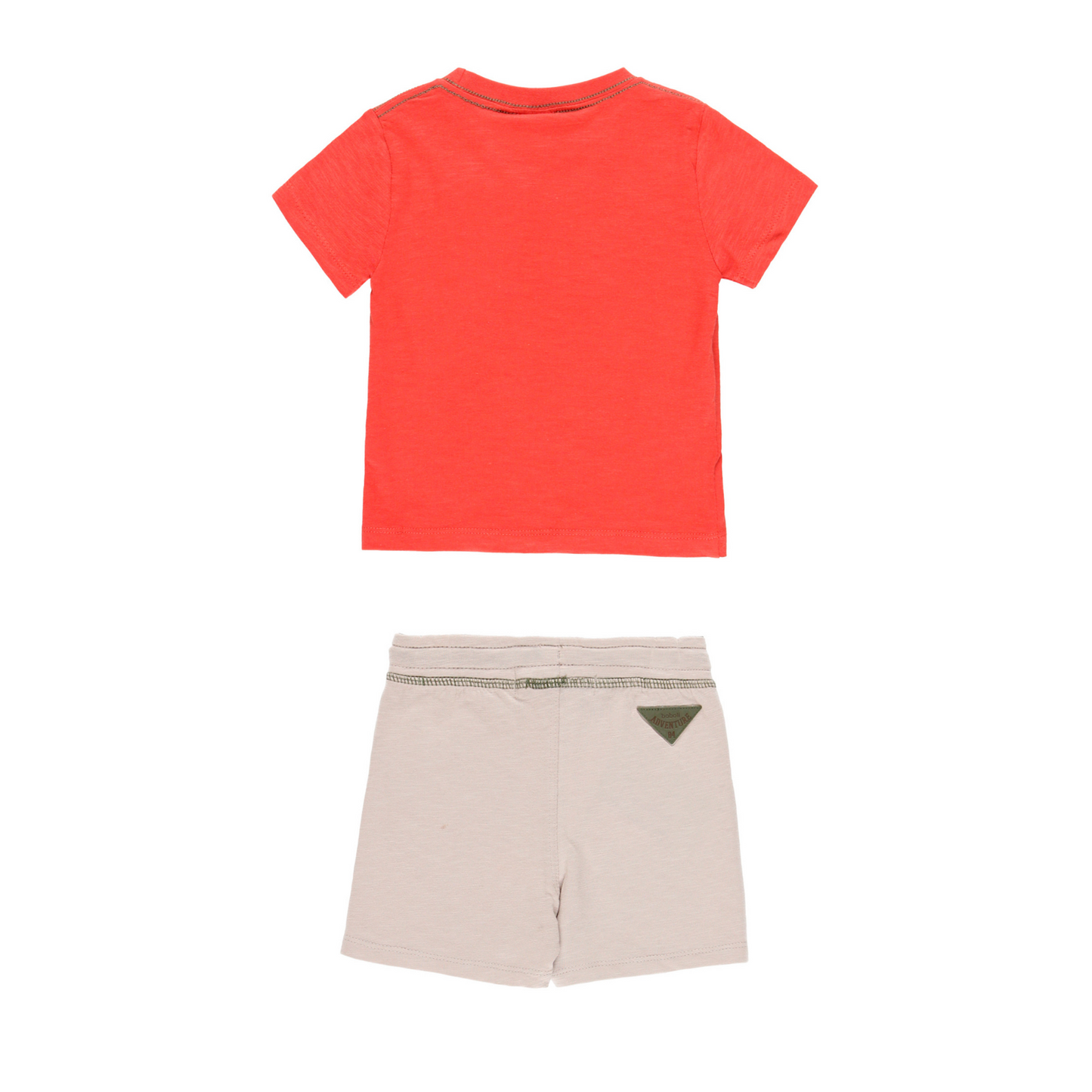 Conjunto safari playera con short mini niño