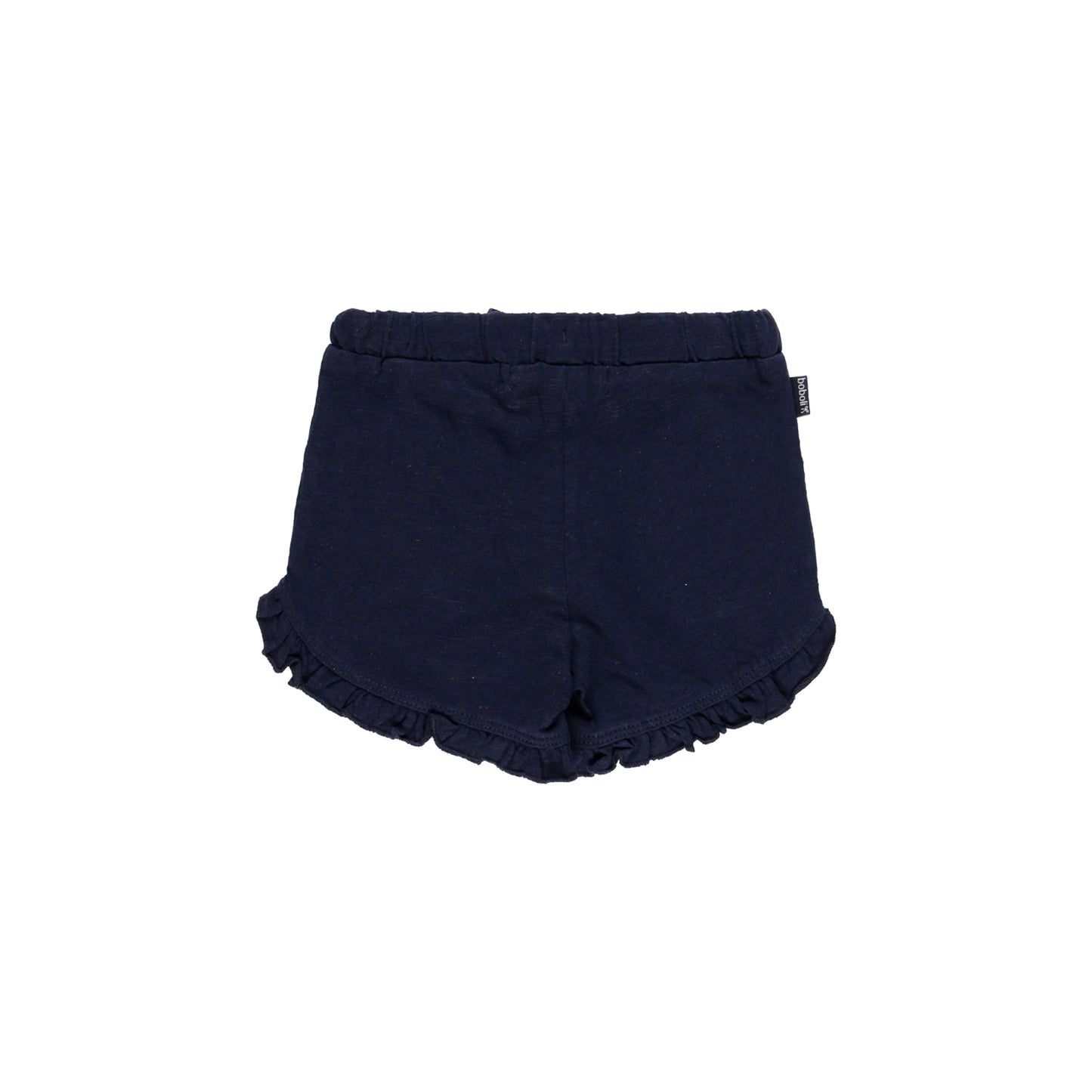 Short punto liso flamé marino mini niña