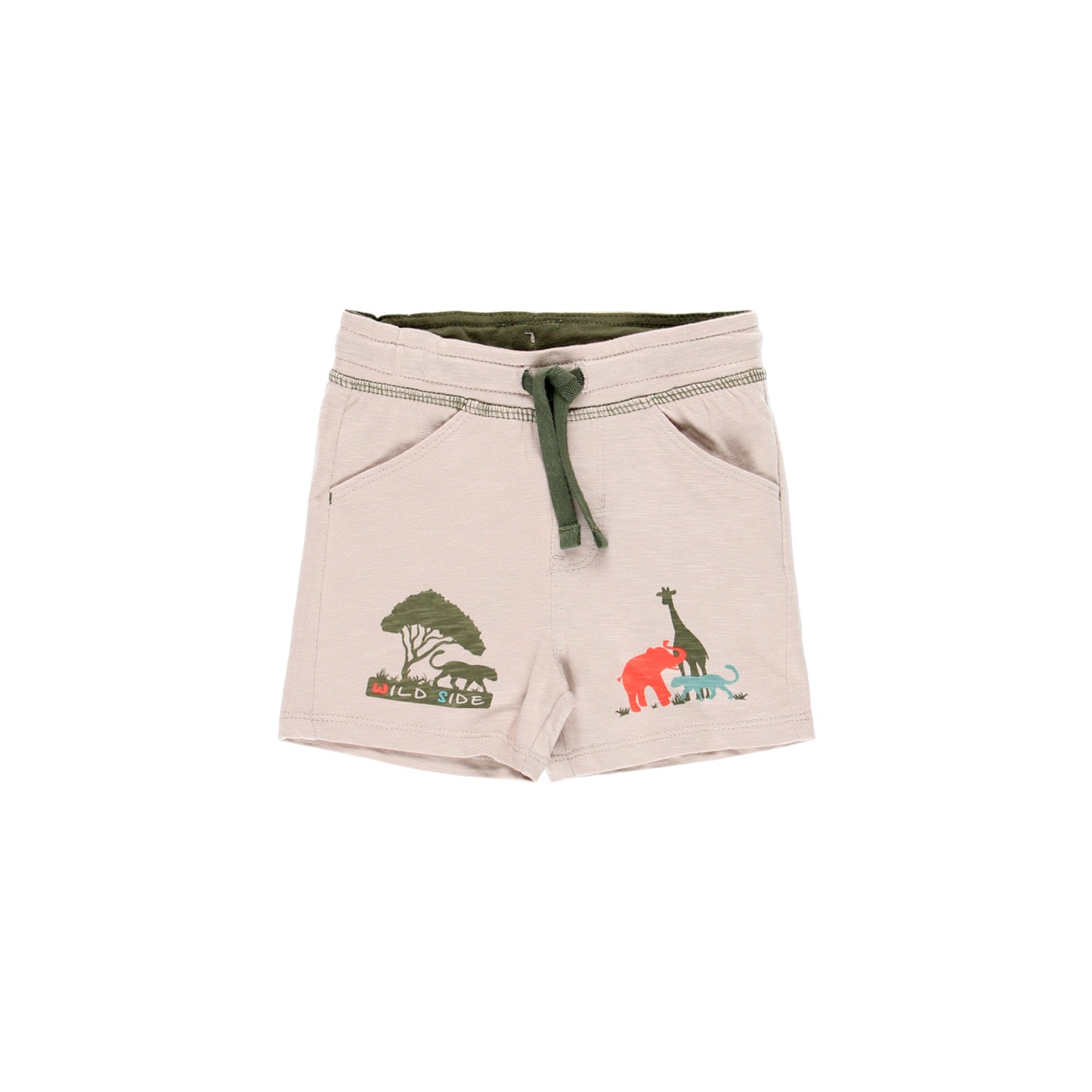 Conjunto safari playera con short mini niño