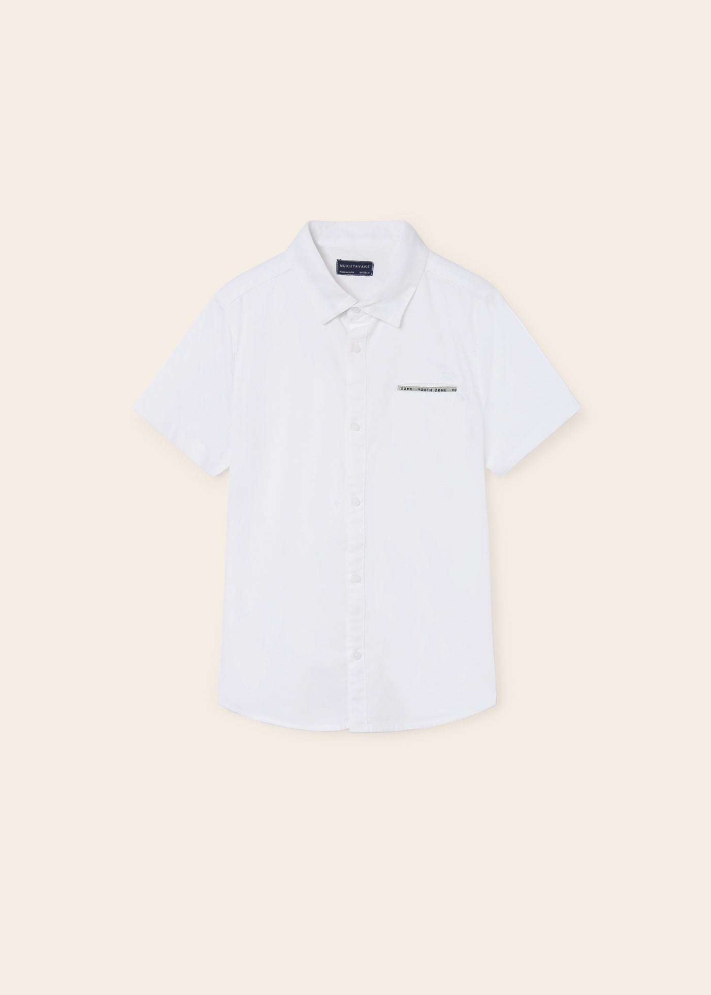 Camiseta Unisex manga corta infantil color blanco – SubliMarket