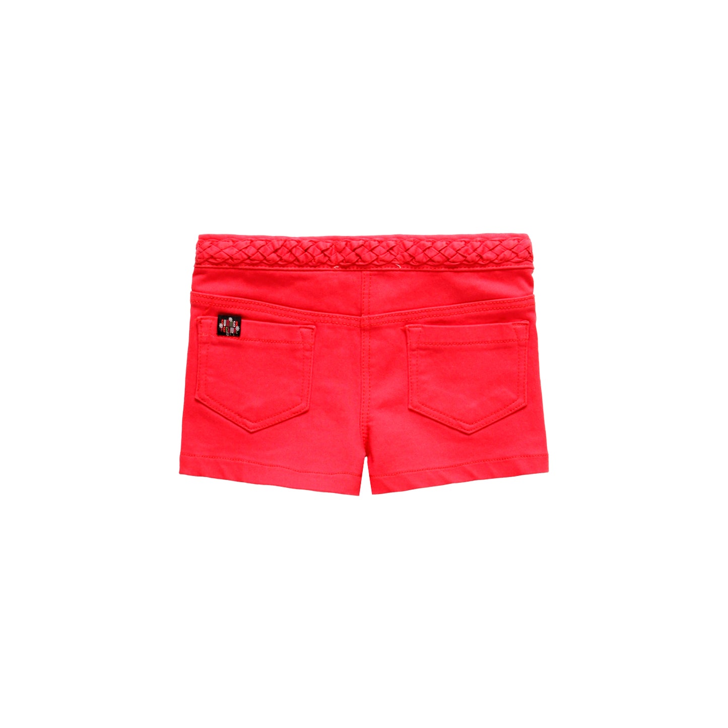 Short rojo sarga stretch niña jr