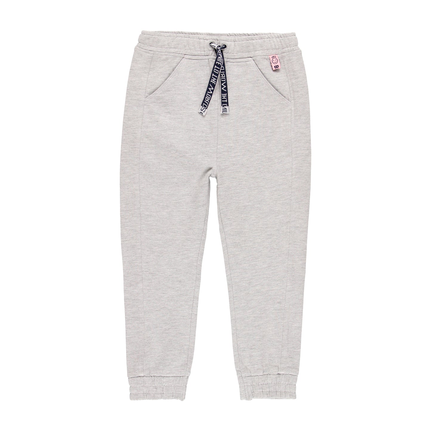 Pants felpa stretch gris niña jr