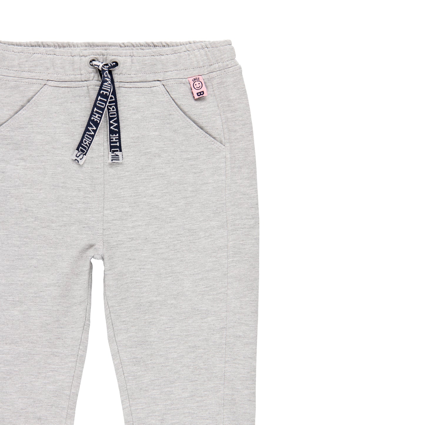 Pants felpa stretch gris niña jr