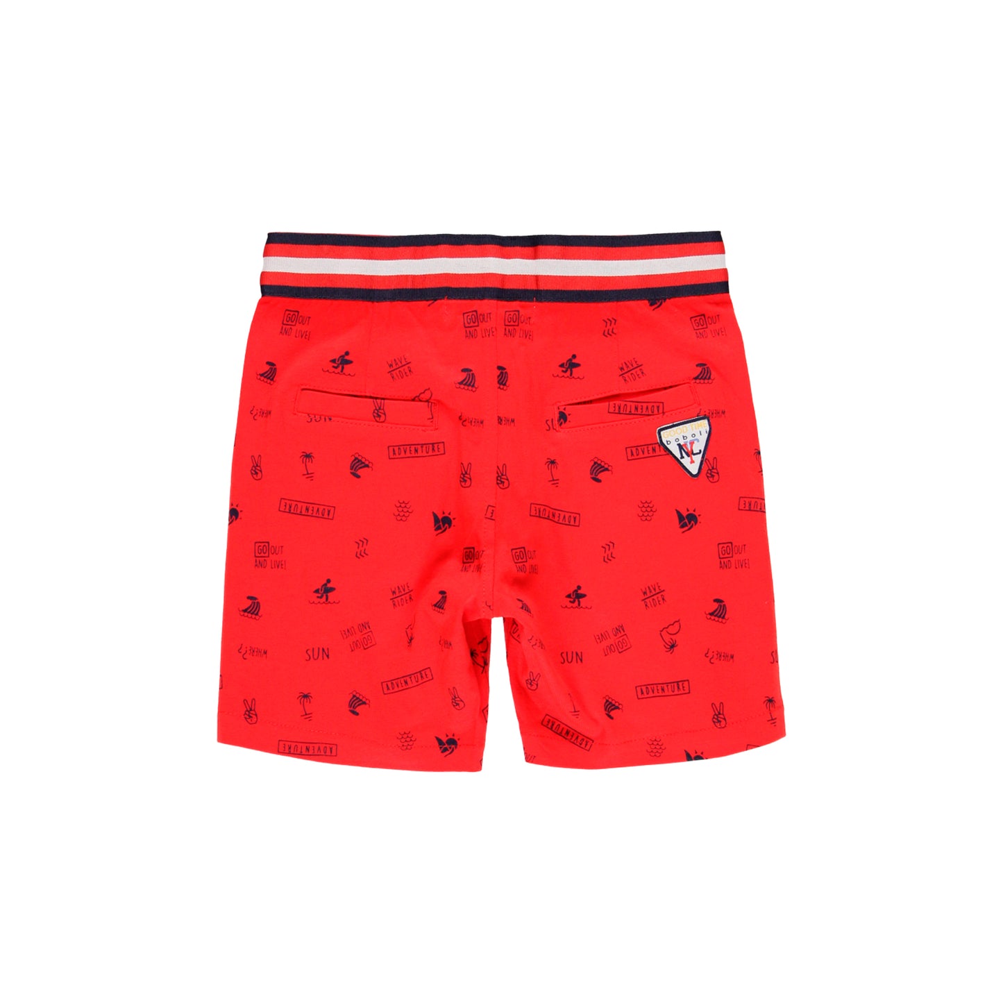 Bermudas punto estampado niño jr