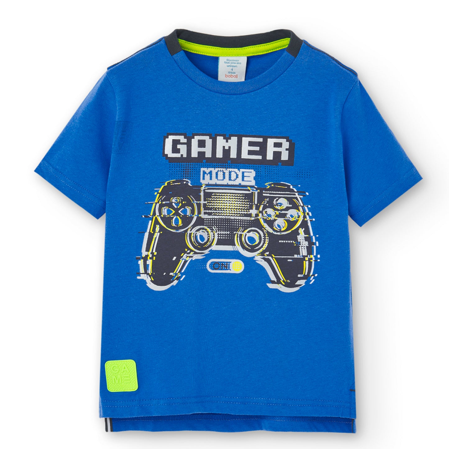 Playera Gamer manga corta niño jr