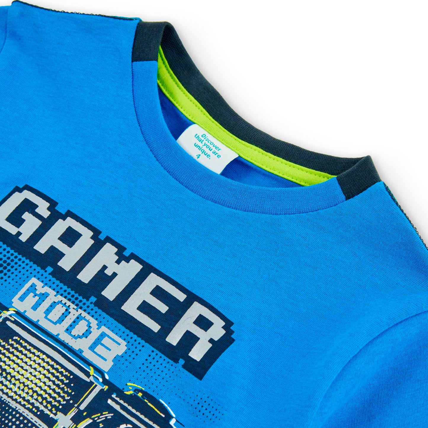 Playera Gamer manga corta niño jr