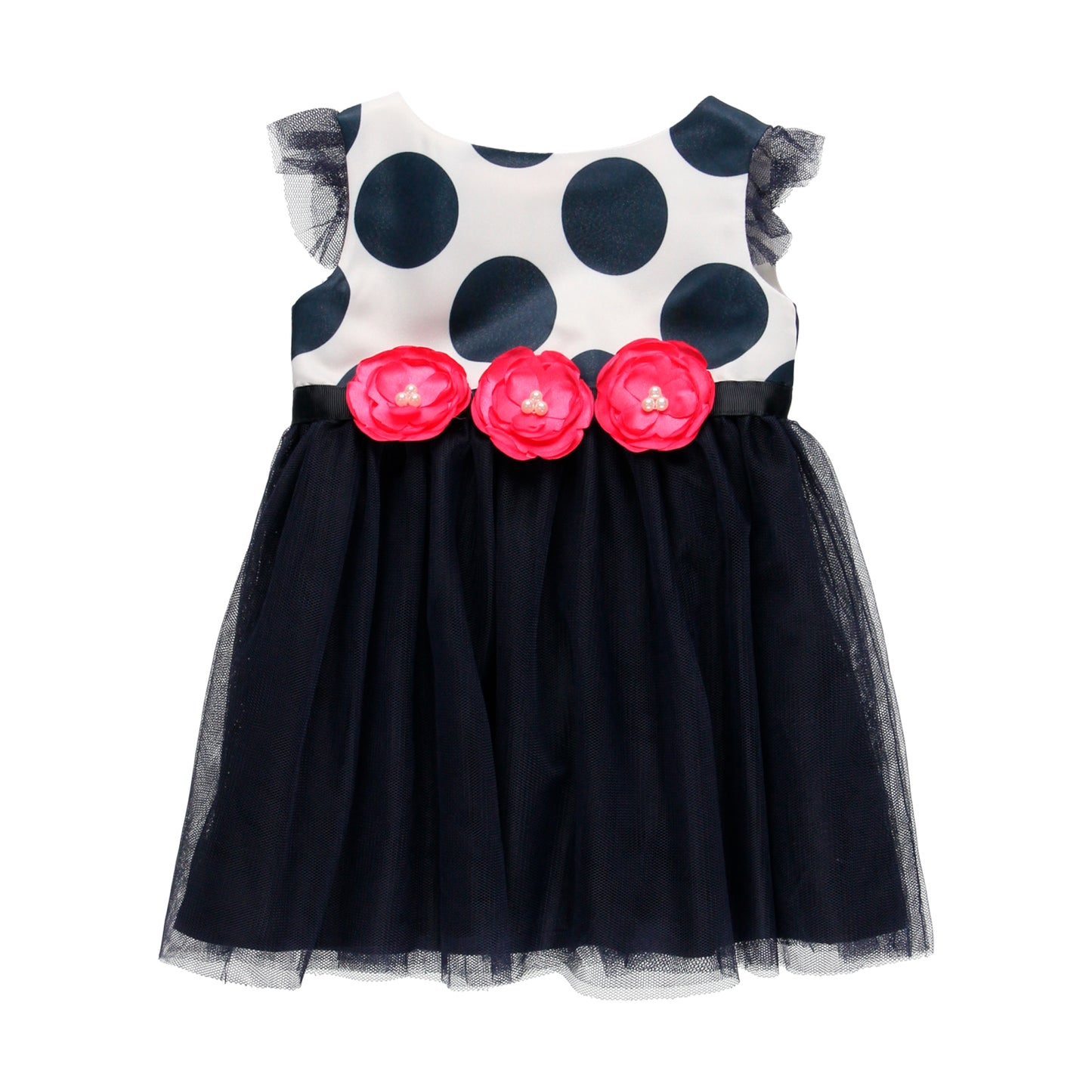 Vestido tul estampado marino mini niña