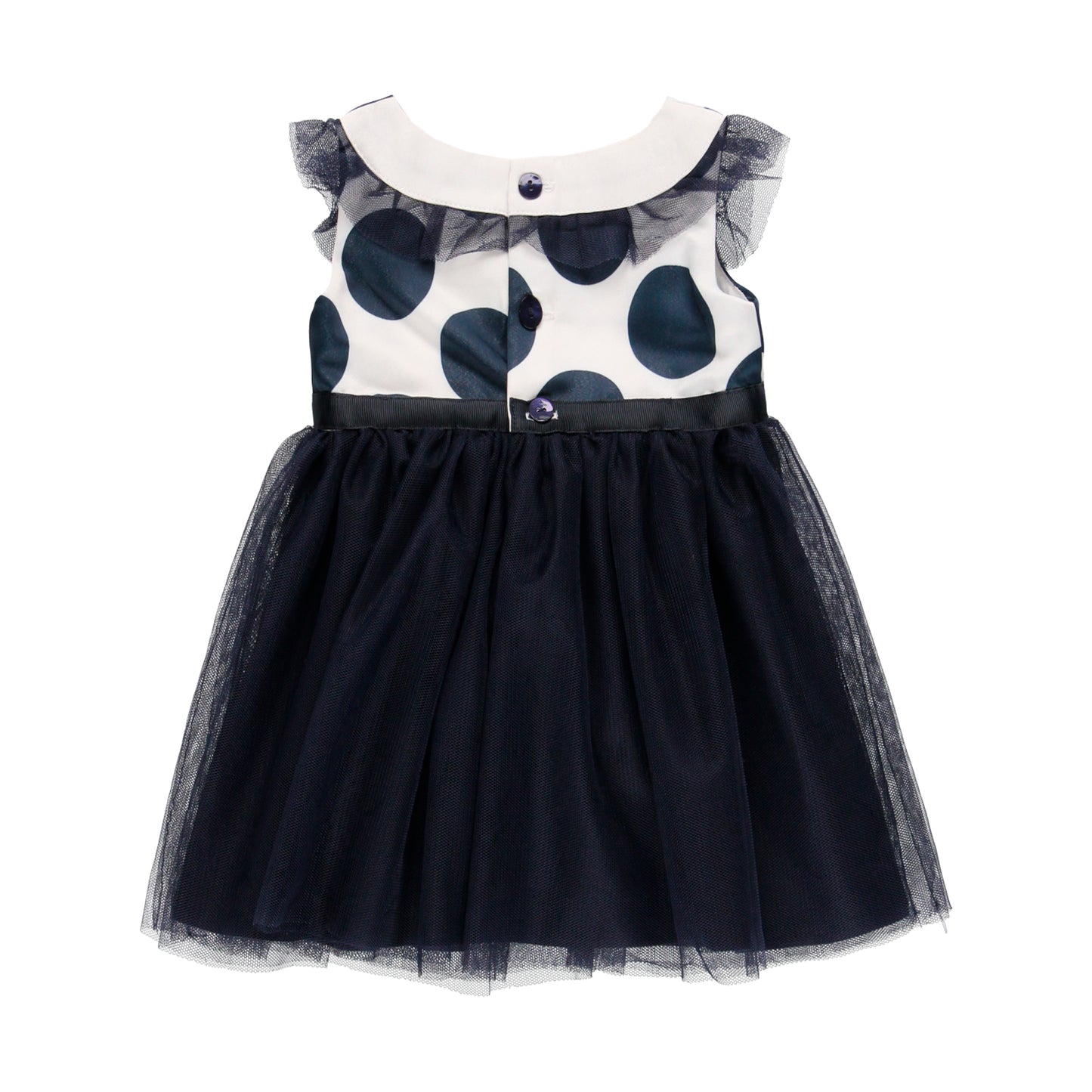 Vestido tul estampado marino mini niña