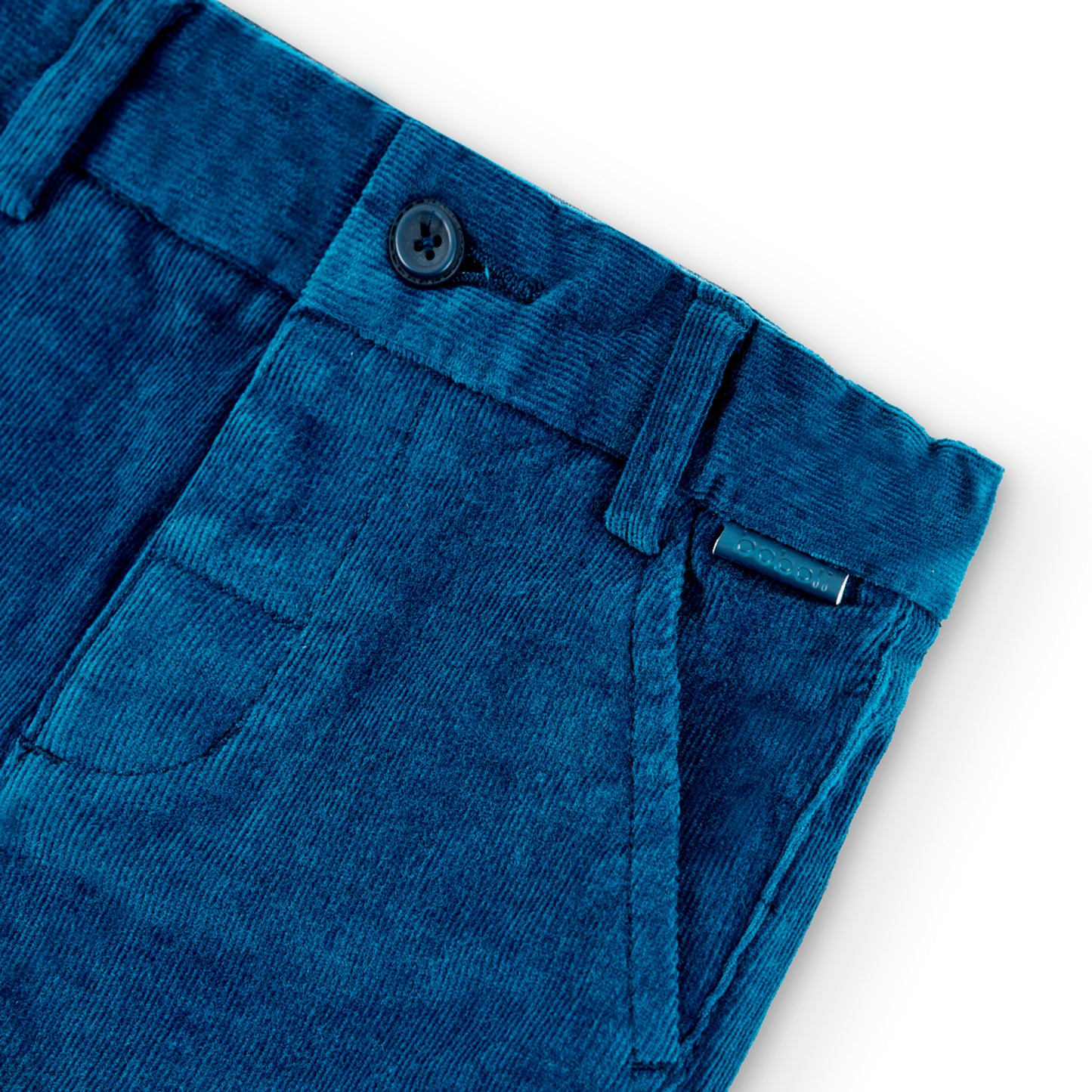 Pantalón vestir micropana azul mini niño