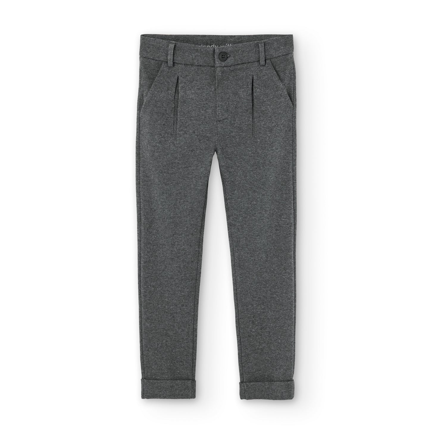 Pantalón vestir gris vigoré niño jr