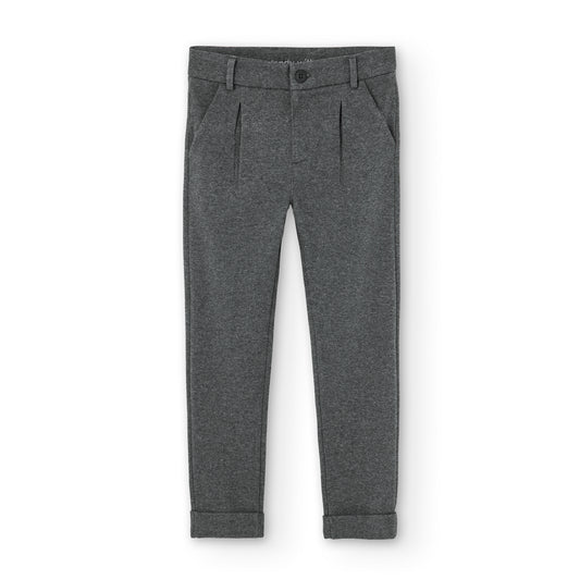 Pantalón vestir gris vigoré niño jr