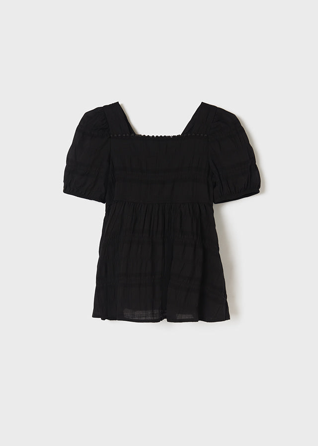 Blusa negra niña jr