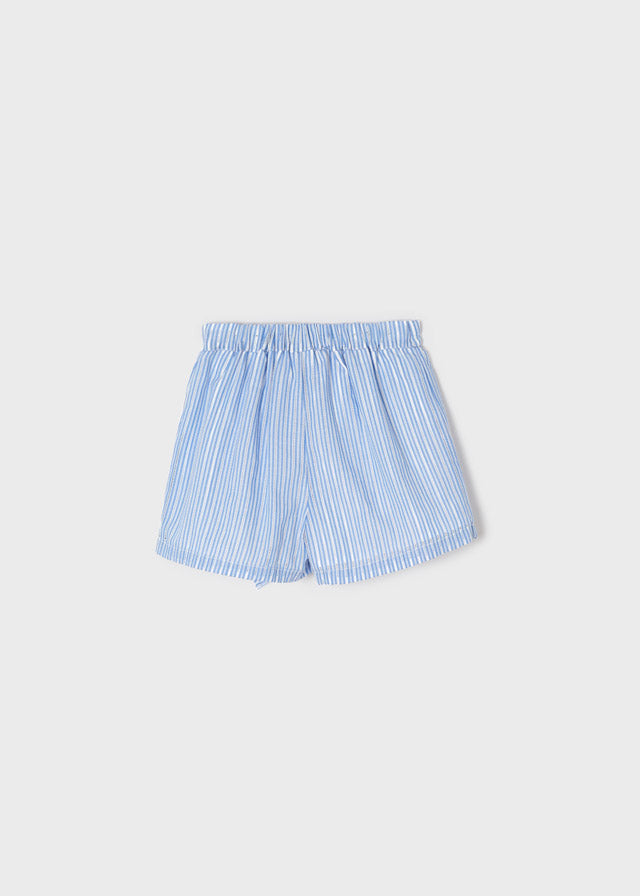 Falda short rayas mini niña